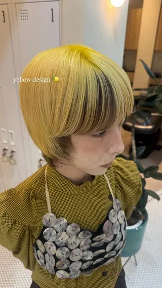 カラー Belle表参道 Terrace所属・山下 莉歩のヘアスタイル