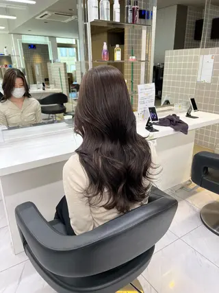 ロング カラー 韓国レイヤーカット /REIのヘアスタイル