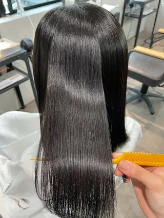 ミディアム カラー ナチュラル透明感🌱 小山美樹子のヘアスタイル