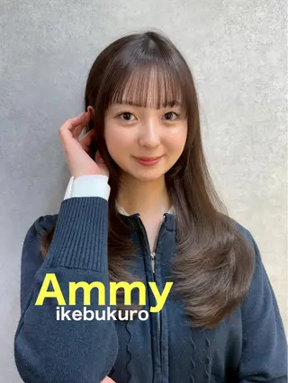 ロング 韓国風パーマ/ 韓国ヘア/大森千寛のヘアスタイル