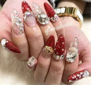 ネイル She nail studio 原宿所属・パラジェル有/ スカルプ/mahoのネイルデザイン