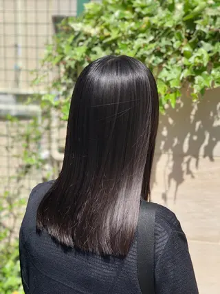 セミロング 長山 航来 /縮毛矯正のヘアスタイル