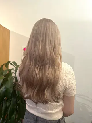 ロング カラー ✨ブリーチカラー /菜月‪‪✨のヘアスタイル