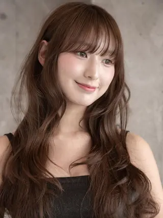 ロング 川畑 美祐のヘアスタイル