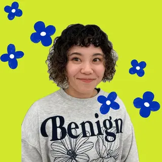 ミディアム パーマ hollo原宿所属・パーマ/ハイトーン 🎀Rumiのヘアスタイル