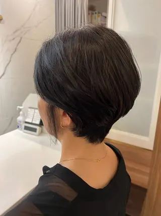 ショート 村中 逸紀のヘアスタイル