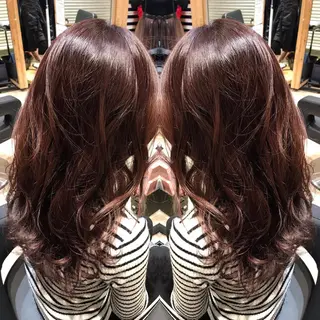 セミロング 大久保 隆蔵のヘアスタイル