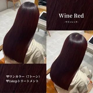ロング カラー 大村 真咲のヘアスタイル