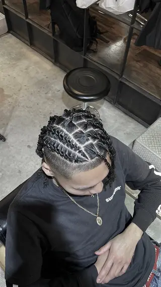 メンズ メンズ特化/フェード 樋口裕馬のヘアスタイル