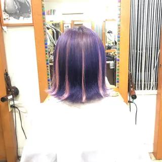 ミディアム カラー ヘアアレンジ リピート指名no.1 /ruiのヘアスタイル