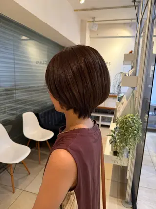 ショート すずな【レディース カットモデル募集中】のヘアスタイル