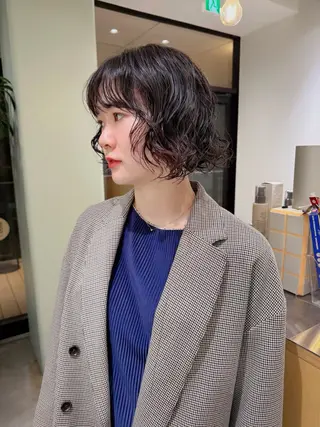 ショート パーマ 原宿パーマ kazuのヘアスタイル