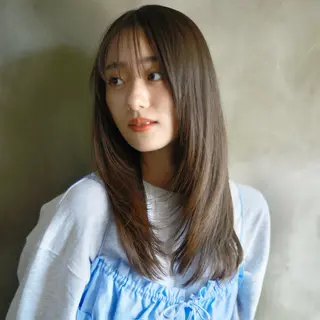 ロング enne hair&organic所属・🌟髪質改善メテオ カラーenne🫧のヘアスタイル