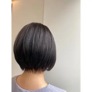 ショート ボブ/ぱつっとボブ/ 谷口 海星のヘアスタイル