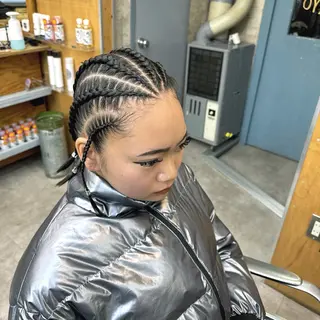 ミディアム ヘアアレンジ 💕MINAMI 特殊ヘア💕🥥🌴のヘアスタイル