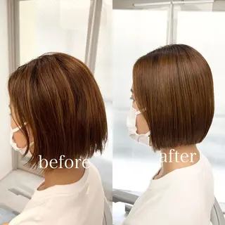 ショート パーマ 【くせ毛さんのお悩み 解決🍀】栗橋のヘアスタイル