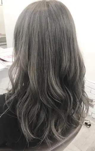 カラー セミロング 【Zina札幌大通】 店長 福間 和也のヘアスタイル