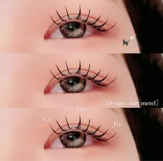 マツエク・マツパ akari ❤︎のマツエク・マツパデザイン