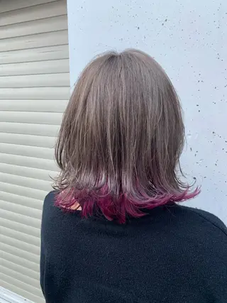 ミディアム カラー 似合わせカラー🫶 小川千波のヘアスタイル