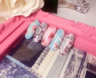 ネイル チップ長さだし Chiaraのネイルデザイン