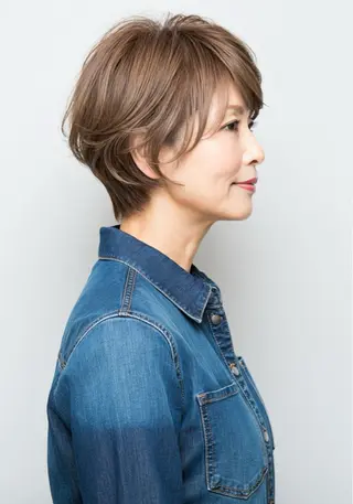 ショート nex the salon coall所属・🫧似合わせショート イシダ🫧のヘアスタイル