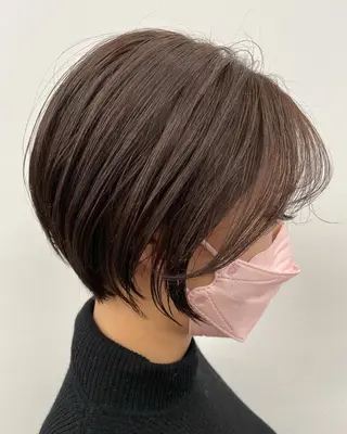 ショート カラー 笠原 健人のヘアスタイル