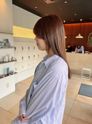 カラー リリカ🐈‍⬛ブリー チカラー/上永谷のヘアスタイル