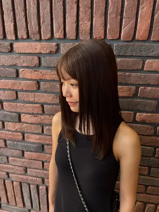 カラー 二宮 彩香のヘアスタイル