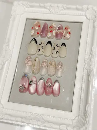 ネイル ★RISA★ 伊勢崎 【KARAT】のネイルデザイン