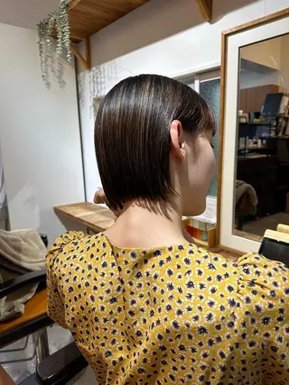 ショート パーマ 髪質改善/縮毛矯正 ボブ/Ryuseiのヘアスタイル