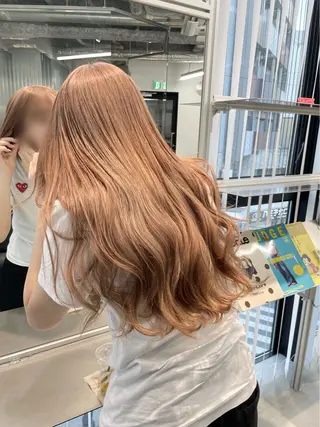 カラー ハイトーン✨ブリーチ ✨高田めぐみのヘアスタイル