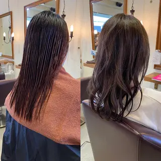 ロング カラー ヘアアレンジ SALOWIN京都河原町Suite店所属・外国人風レイヤー/ ハイトーンSHUのヘアスタイル