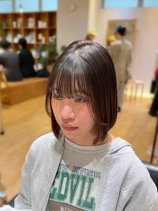 ショート パーマ 縮毛矯正/レイヤー 🌙ひかるのヘアスタイル