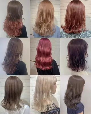 セミロング カラー 🦋レイヤーカット ミドリカワ🦋のヘアスタイル