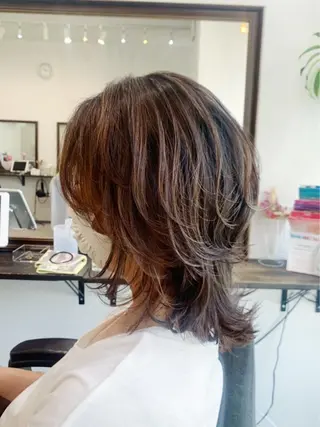 ミディアム カラー 酸熱トリートメント/ 髪質改善🌟玉井香奈のヘアスタイル