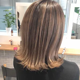 ショート カラー JILBLAN京都 ショート/ハイライトのヘアスタイル