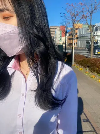 セミロング カラー 🦄Rena 🦄のヘアスタイル