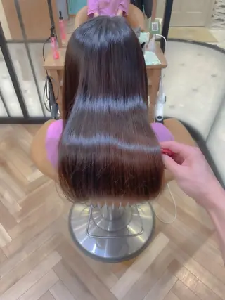 ロング 💎巻ける縮毛矯正/ 艶髪💎石渕智也のヘアスタイル