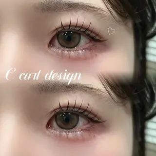 マツエク・マツパ 飯塚 紗羽のマツエク・マツパデザイン