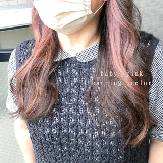 ロング カラー カラーパティシエ facce🌼ikoのヘアスタイル