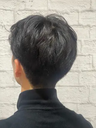 ミディアム メンズ 💈無料メンズカット 💈大岩暉弥のヘアスタイル
