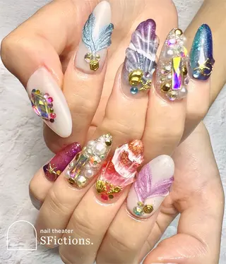 ネイル 北名古屋　ネイル SFictions.のネイルデザイン