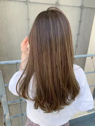 ロング カラー 🫧髪質改善🫧 神田紗来のヘアスタイル