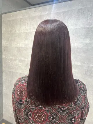 ロング パーマ 中園 紫音のヘアスタイル