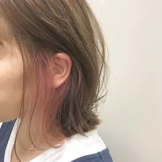 ショート カラー 宮本 聖希のヘアスタイル