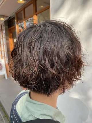 ショート パーマ 【店長】 草間大輔のヘアスタイル