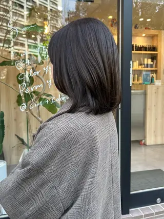ミディアム aya kaのヘアスタイル