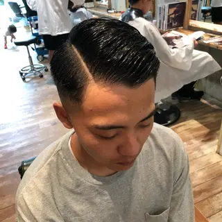 ショート カラー パーマ メンズ BRUNTJET所属・MAEDA MADOKAのヘアスタイル