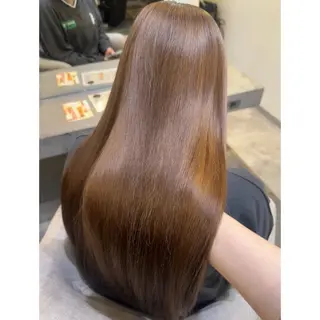 ロング カラー ヘアアレンジ 🖤kana/艶髪/ 韓国風カラー🖤のヘアスタイル