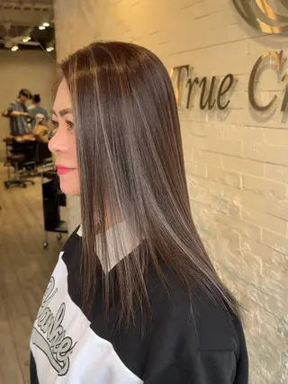 セミロング ブリーチ無しダブル カラー特化/🫧中村のヘアスタイル